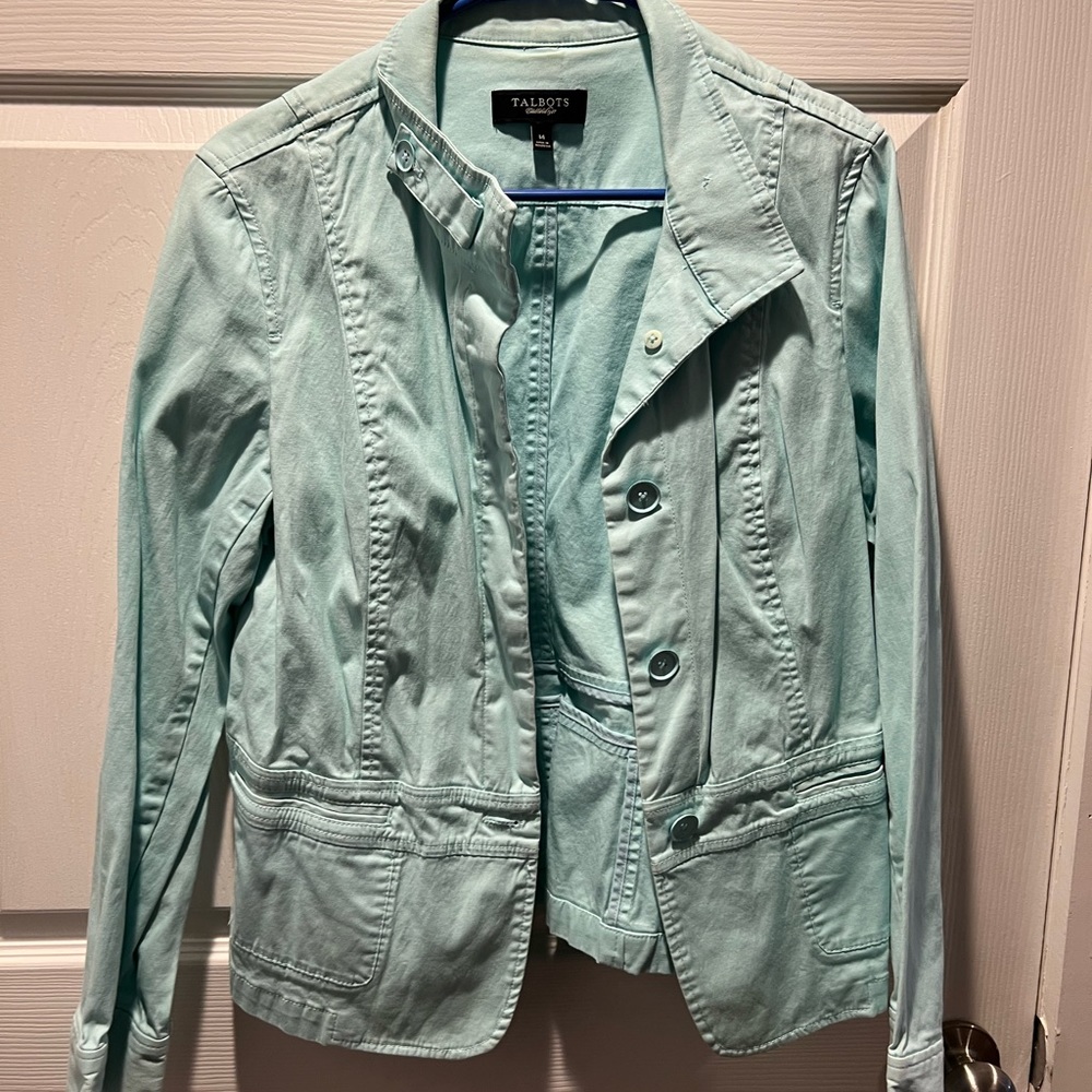 Talbots, used, good condition, stretch business casual jacket